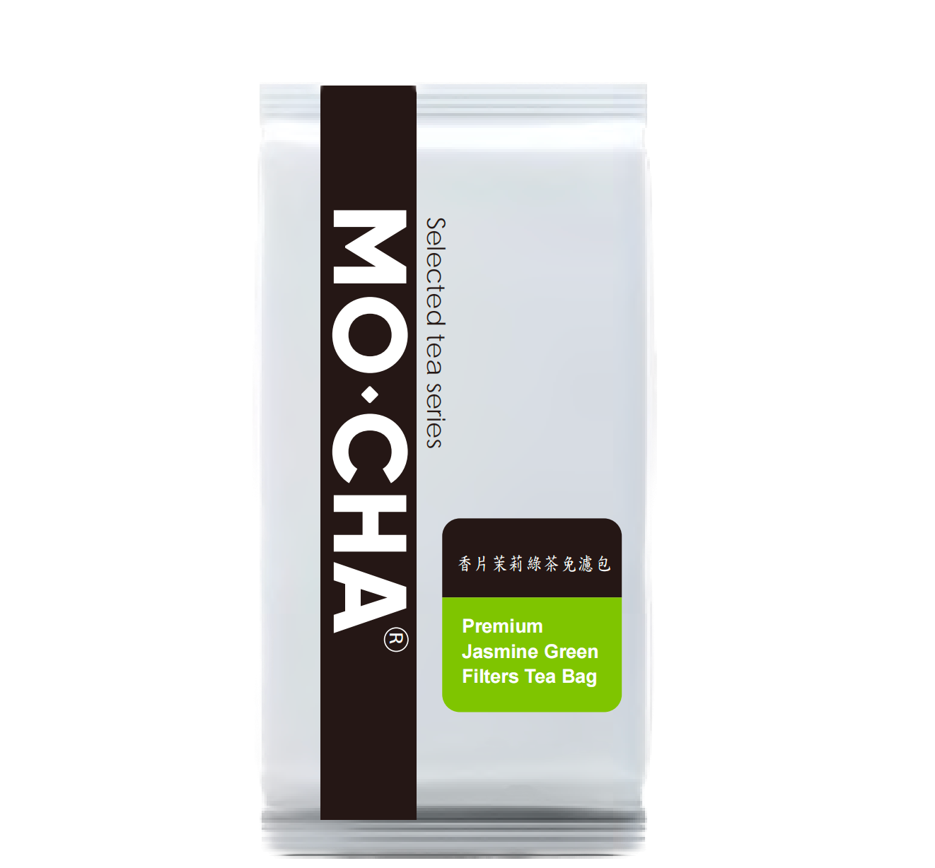 Mocha Premium Jasmine Green Filtered Tea Bag 50 gram/tea 10 bags/case
