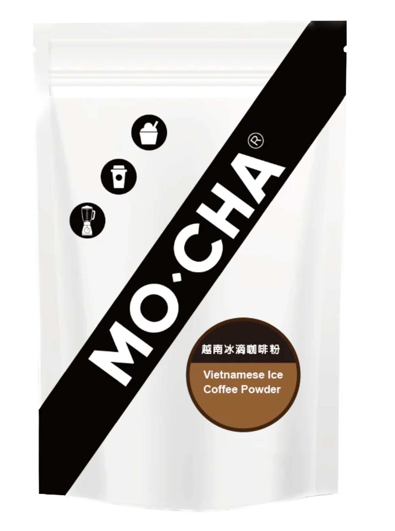 Mocha Vietnamese Ice Coffee Powder 2.2 lbs/Bag - 10 Bags/Case