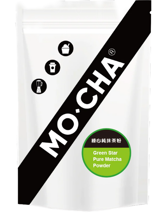 Mocha Green Star Pure Matcha Powder 2.2 lbs/Bag - 10 Bags/Case