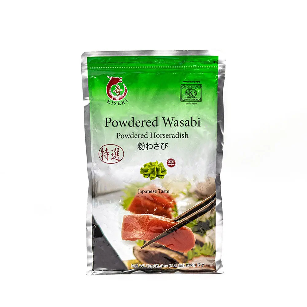 Wasabi Powder TeXuan 2 2 lb Bag 10 Bags Case - restaurant supplies wholesale