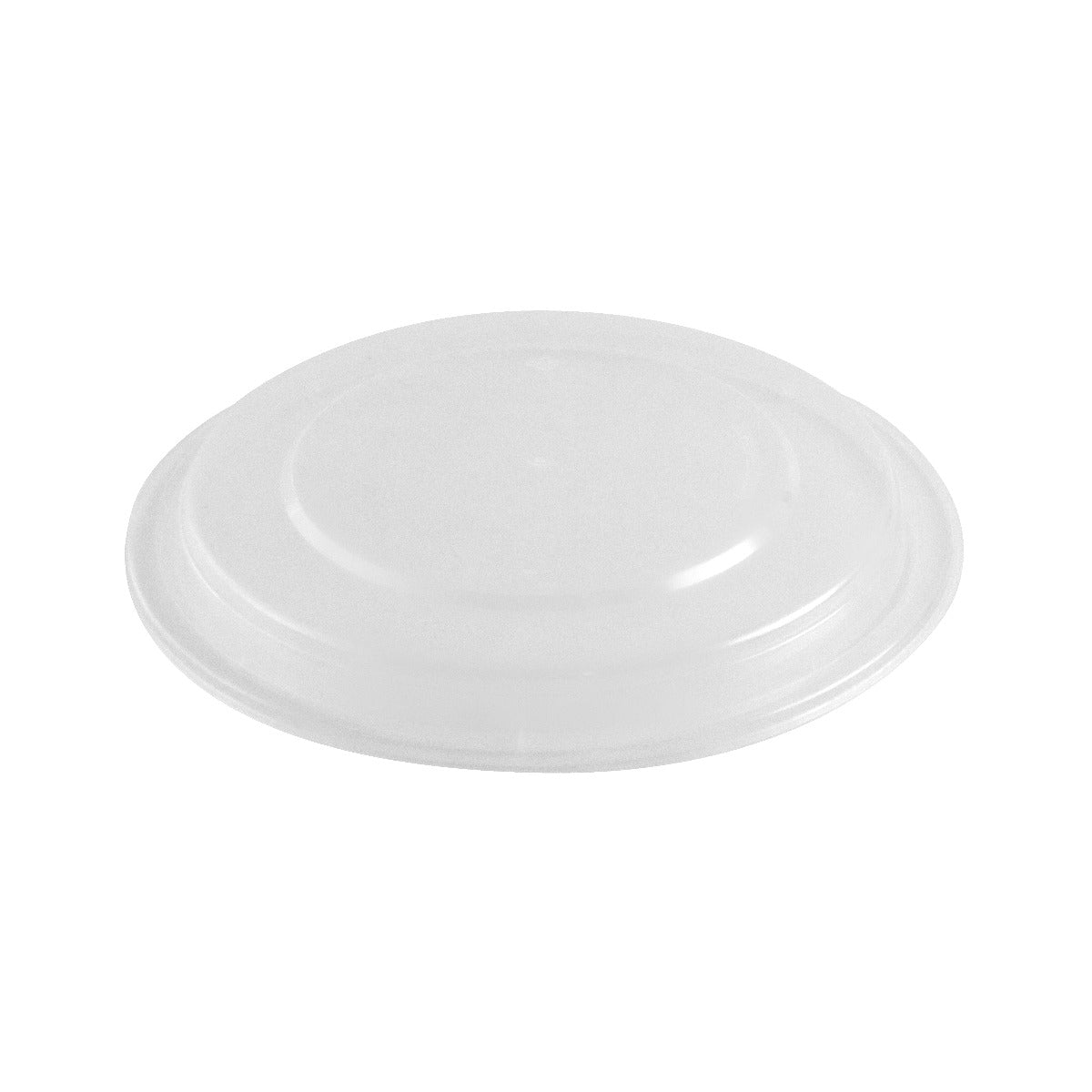24 oz. Round Black Plastic Container Set (723) - 150/Case