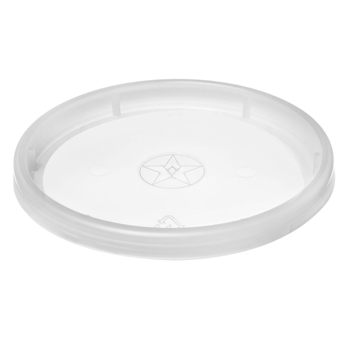 WY Round Clear Plastic Soup Container Set 8 oz. - 240/Case