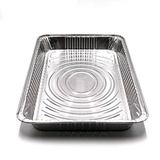 WS Full Size 20.5" X 12.75" X 2" Rectangular Aluminum Foil Steam Table Pan Medium (Not Combo) - 40/Case SUPERWIN