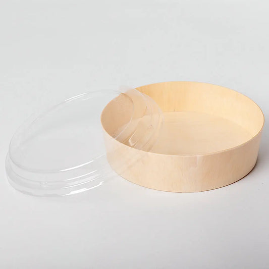 Premium Round Wooden Box Set 6.1 X 1.77 - 300/Case Songran