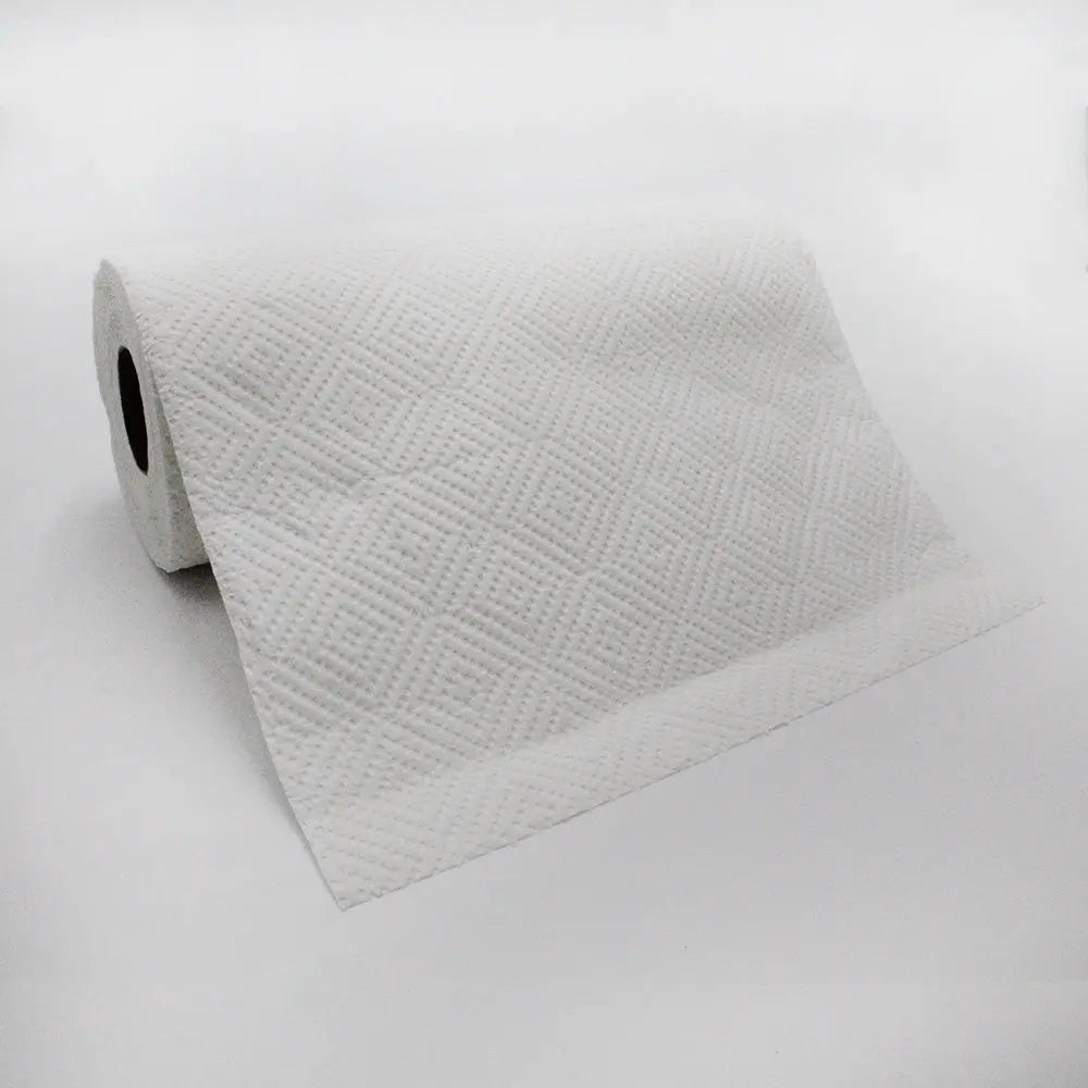 Kitchen Towels 2-Ply White 11" X 8", 70 Sheets/Roll - 30/Case SUPERWIN
