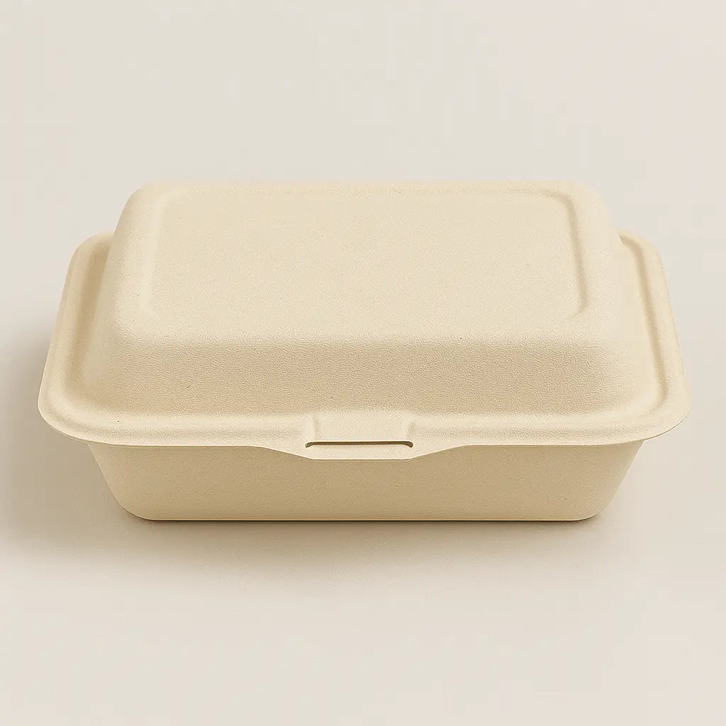 Bagasse 9 6 2 9 Clamshell 150 Case - restaurant supplies wholesale