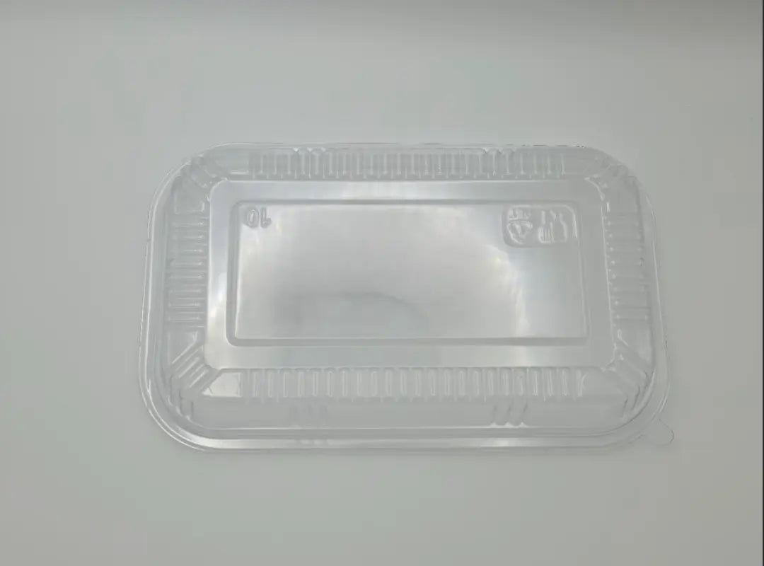 G-815 Rectangular Black Plastic Lunch Box Set 8" X 5 1/8" X 1 3/8" - 450/Case WL