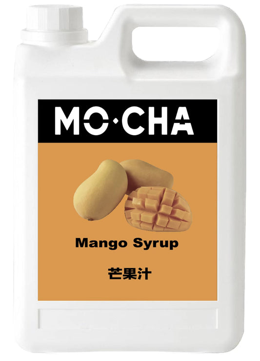 Mocha Irwin Mango Syrup 5.5 lbs/Bottle - 4 Bottles/Case