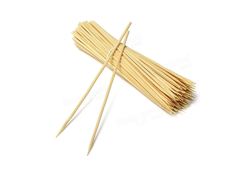 6" BAMBOO SKEWER 100 X 100PCS