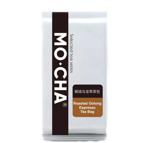 Mocha Roasted Oolong Tea Espresso Bag 8g/Bag - 500 Tea Bags/Case