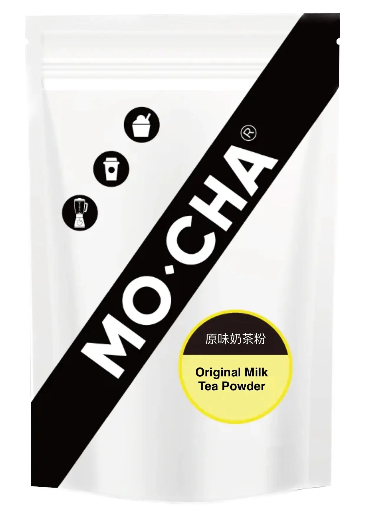 Mocha Original Flavor Milk Tea Powder 2 2 lbs bag - restaurant supplies wholesale