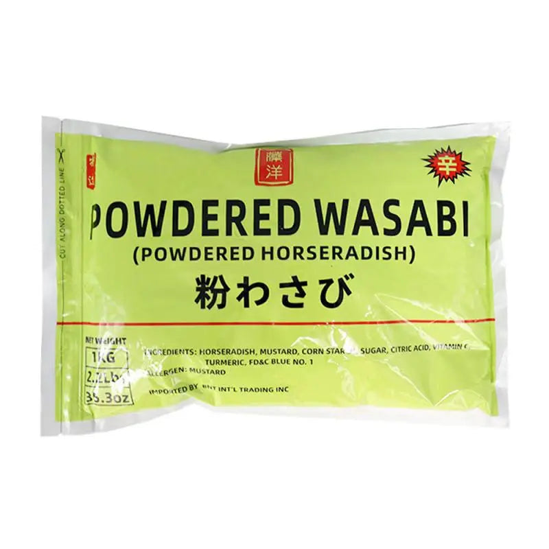 BNT Powdered Wasabi 2 2lbs 10bag - restaurant supplies wholesale