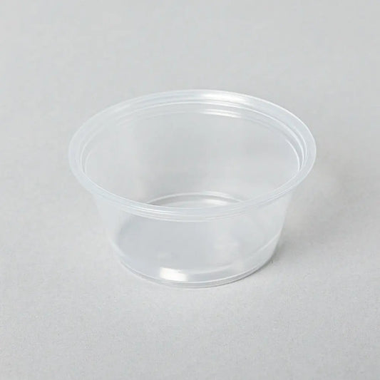 3.25 oz. Clear Plastic Portion Cup (Not Combo) - 2500/Case HW