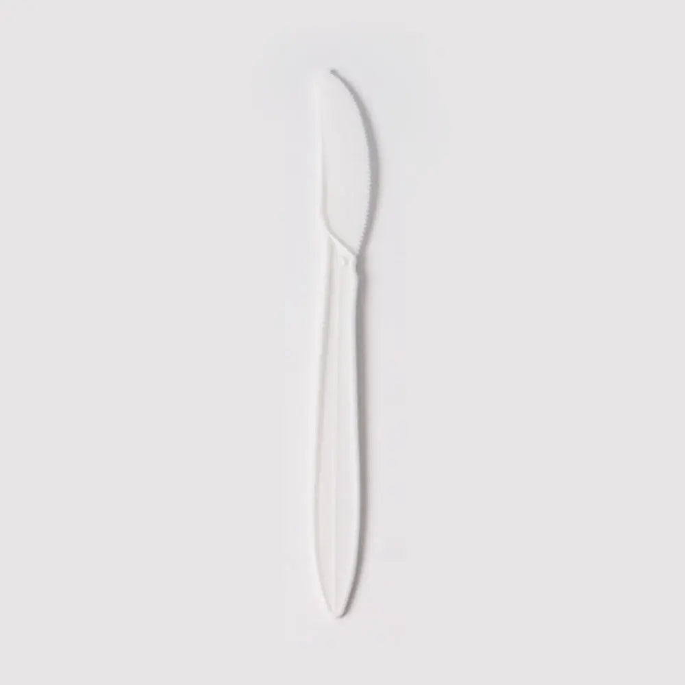 7 1 2 Heavy White Plastic Knife 1000 Case - restaurant supplies wholesale