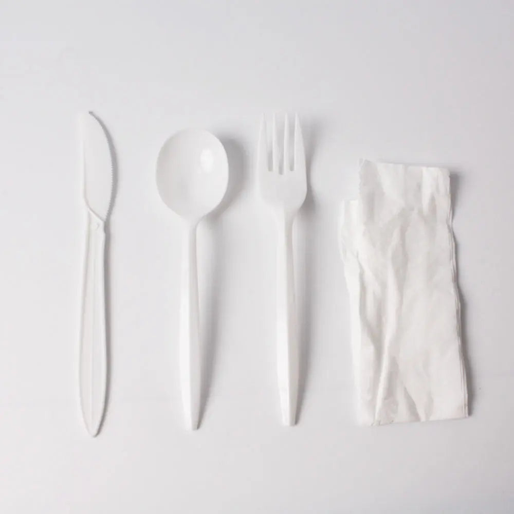 Bulk 40 Cases Meal Kit including Napkin Knife Fork - restaurant napkin wholesale