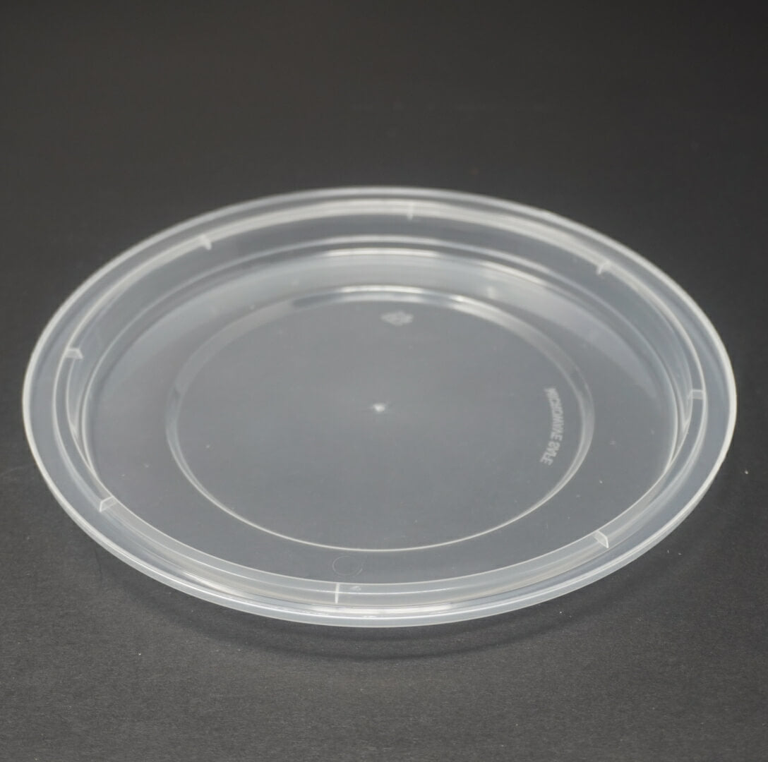 SD 32 oz. Round White Plastic Food Container Set (729) - 150/Case