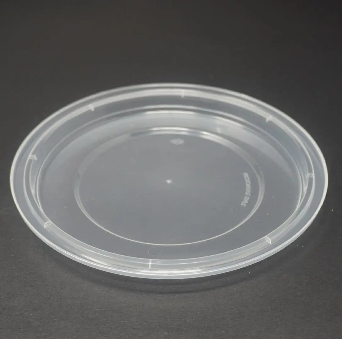 SD 32 oz. Round White Plastic Food Container Set (729) - 150/Case JJ