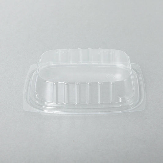 Dart 8 oz. Rectangular Clear Plastic Container Base (C8DER) (Not Combo) -  1008/Case