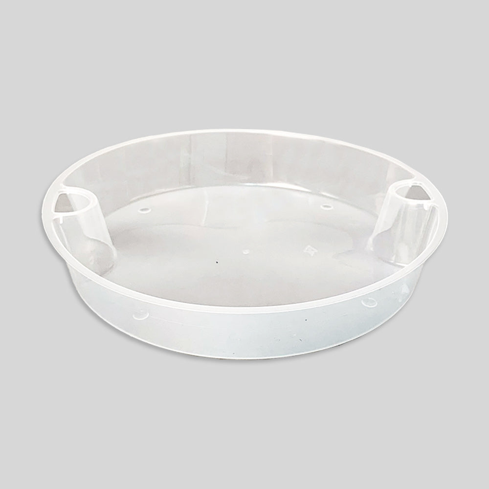 50 oz. Round Black Plastic Food Container Set w/ insert - 300 set/Case