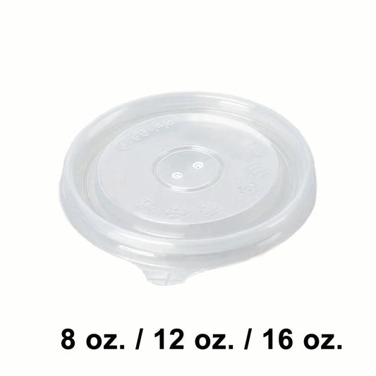12 OZ PAPER SOUP CONTAINER Set (2 base+1 lid) 1000SET FH