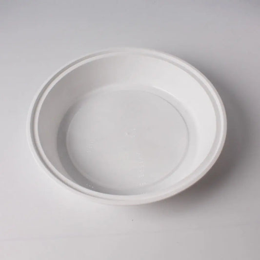Round White Plastic Container Set 48 oz. (948) - 150/Case SUPERWIN