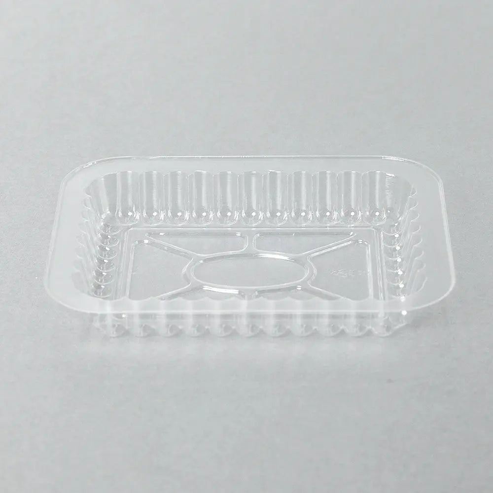 Rectangular Clear Plastic Lid For 1 lb. Aluminum Foil Steam Table Pan - 1000/Case APC