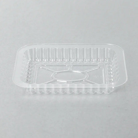 Rectangular Clear Plastic Lid For 1 lb. Aluminum Foil Steam Table Pan - 1000/Case APC