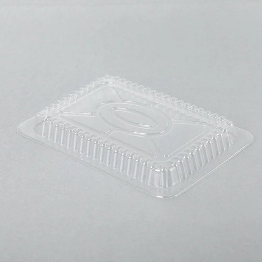 Rectangular Clear Plastic Lid For 1.5-2.25 lb. 768/788 Aluminum Foil Steam Table Pan - 500/Case SUPERWIN