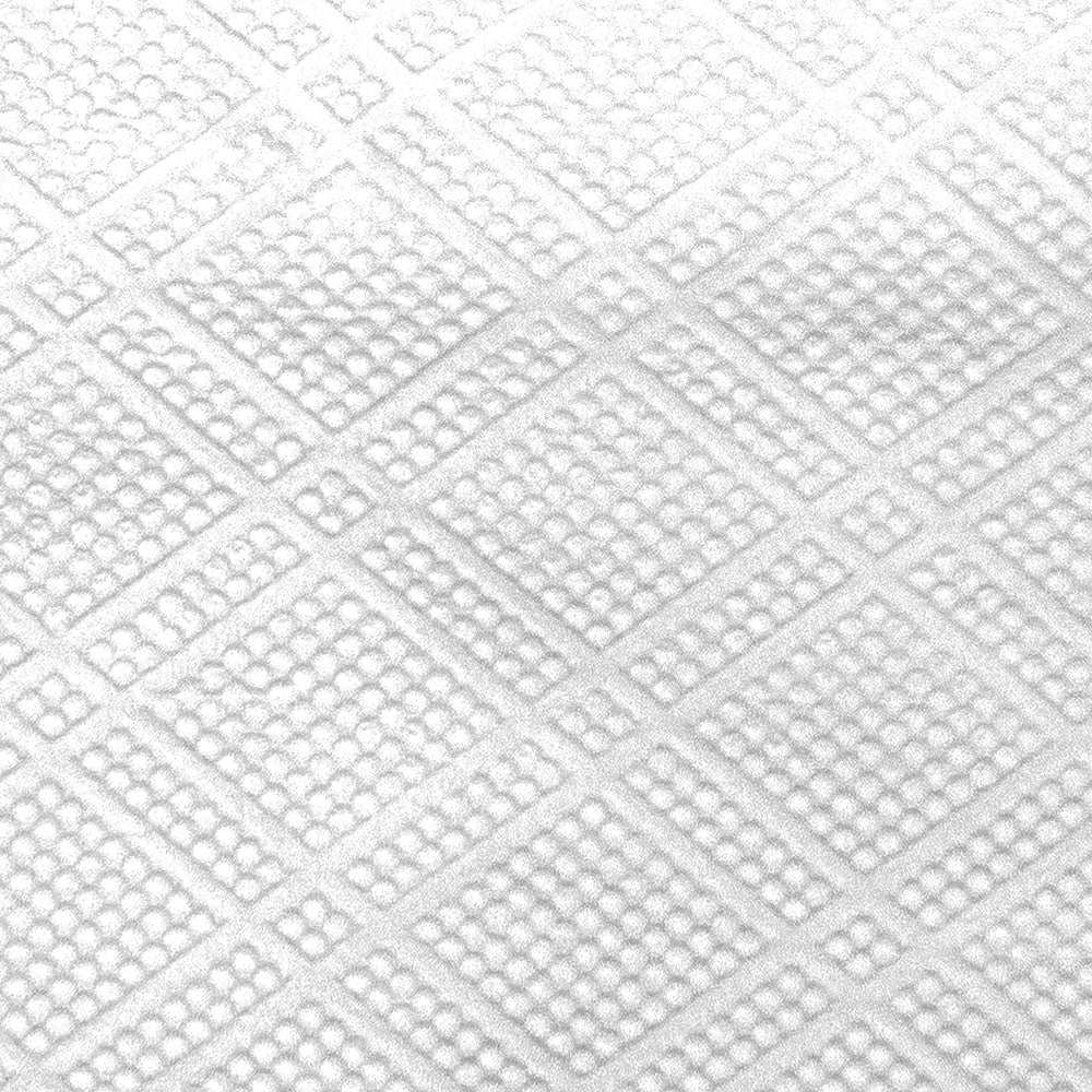 HW 9 3/4" X 7" 白色低折餐巾 - 8000 张/箱