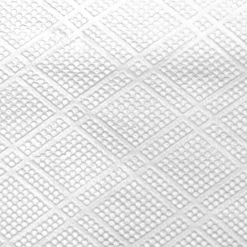 HW 9 3/4" X 7" White Low Fold Napkin - 8000/Case HW