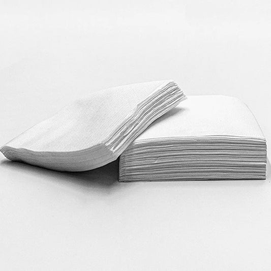 HW 9" X 9" White Beverage Napkin - 2300/Case HW