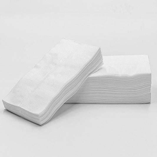 HW 7" X 13.5" White Tall Fold Napkin - 8000/Case