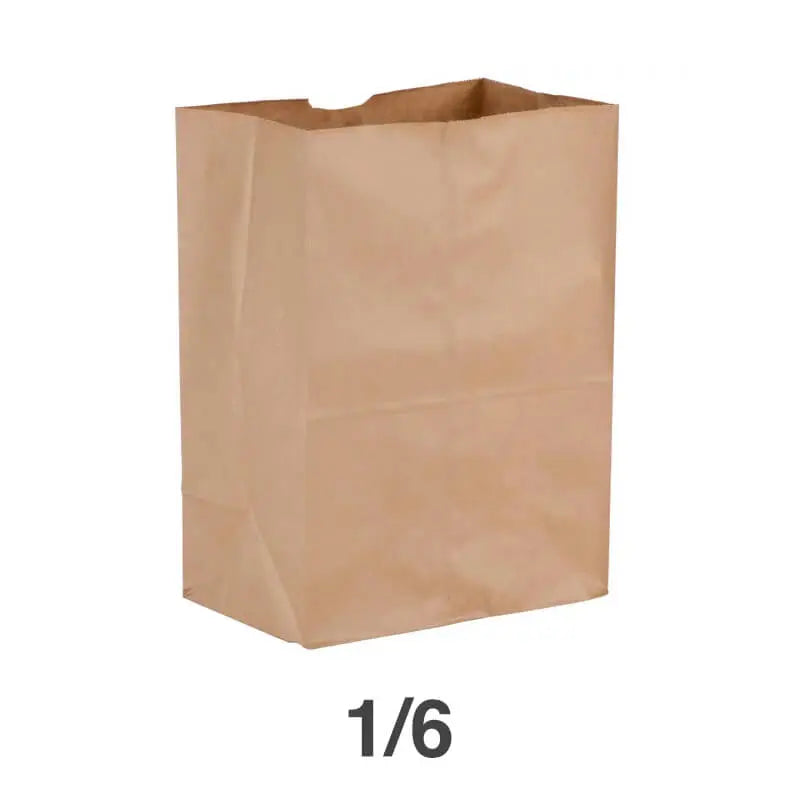 Kraftpaper Bag 1 6 500 Case - restaurant supplies wholesale