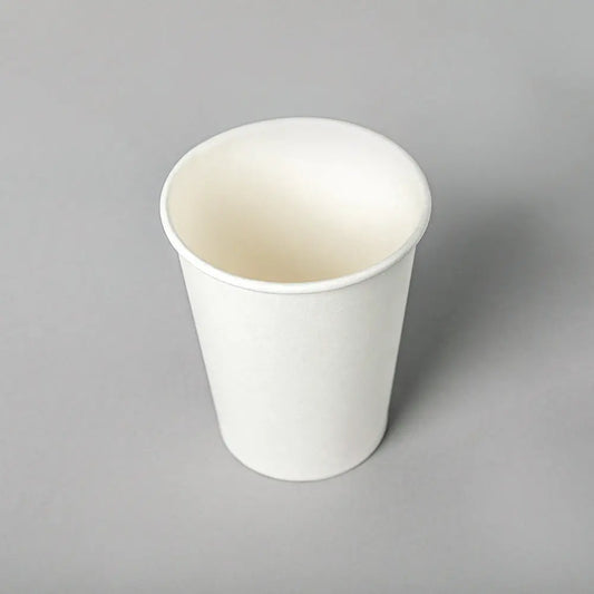 White Paper Coffee Cups 8 oz. - 1000/Case APC