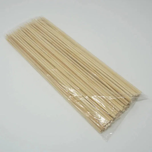 5/32" (4 mm) X 12" Thick Round Bamboo Skewer - 5000/Case JJ