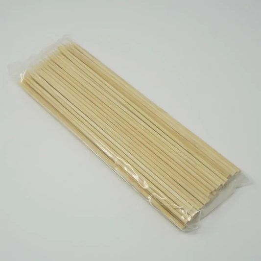1/8" (3 mm) X 8" Thin Round Bamboo Skewer - 10000/Case JJ