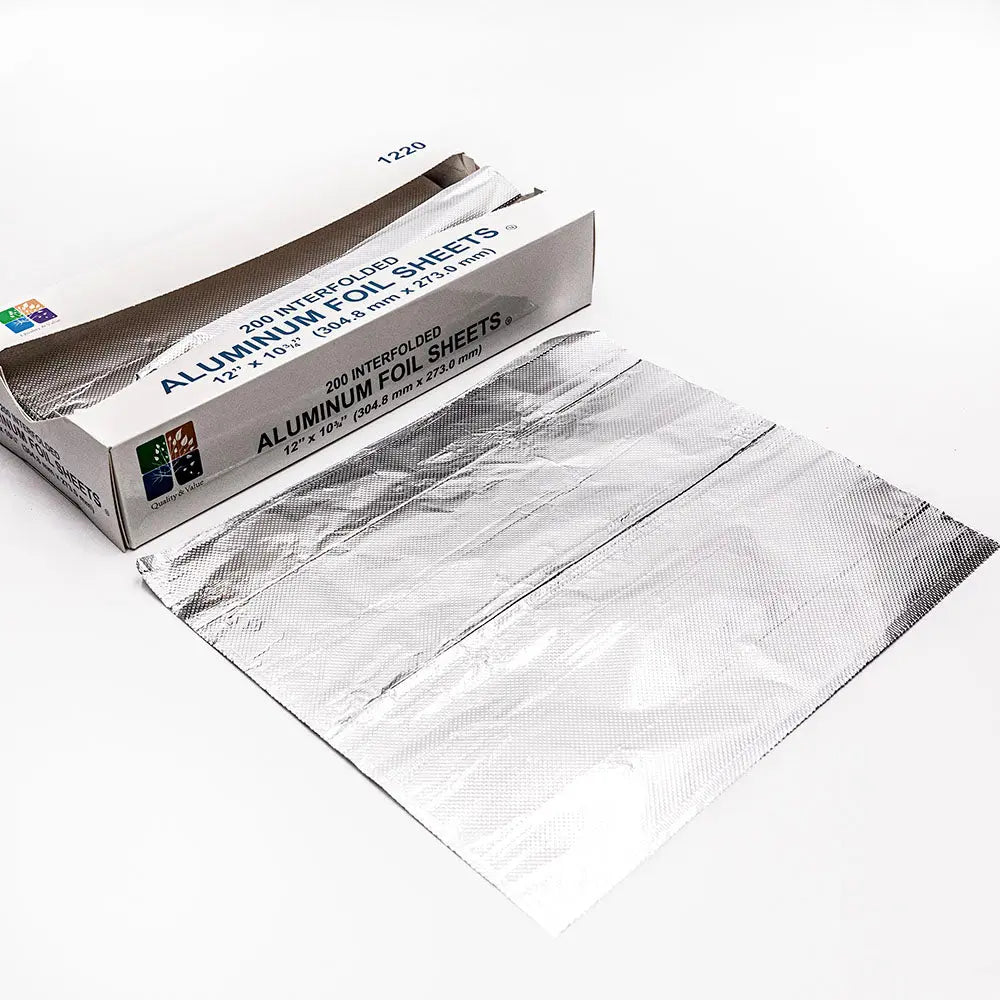 Aluminum Pop-up Foil Sheets 12" X 10.75" - 2400/Case Fresh2