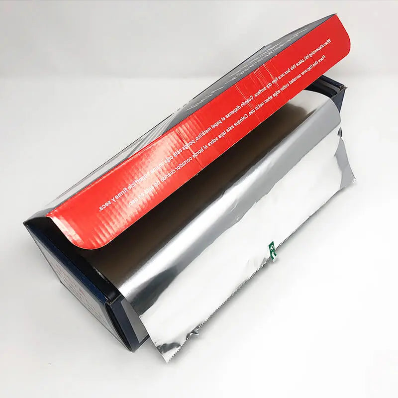 12" X 1000' Food Service Standard Aluminum Foil Roll with Serrated Cutter APC