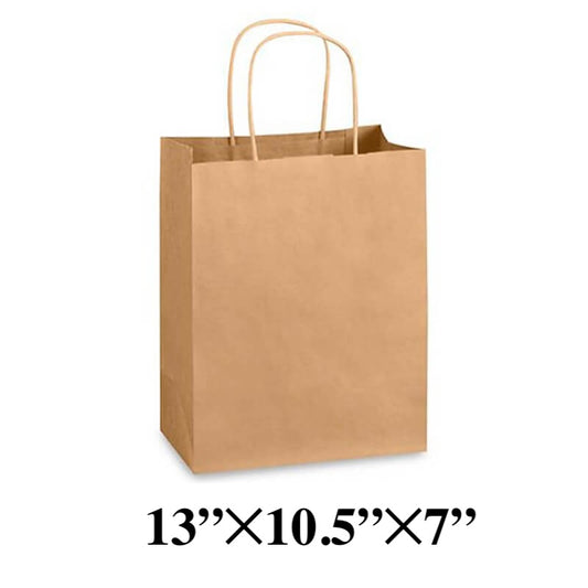 Kraftpaper bag with Handle-Median 250/Case