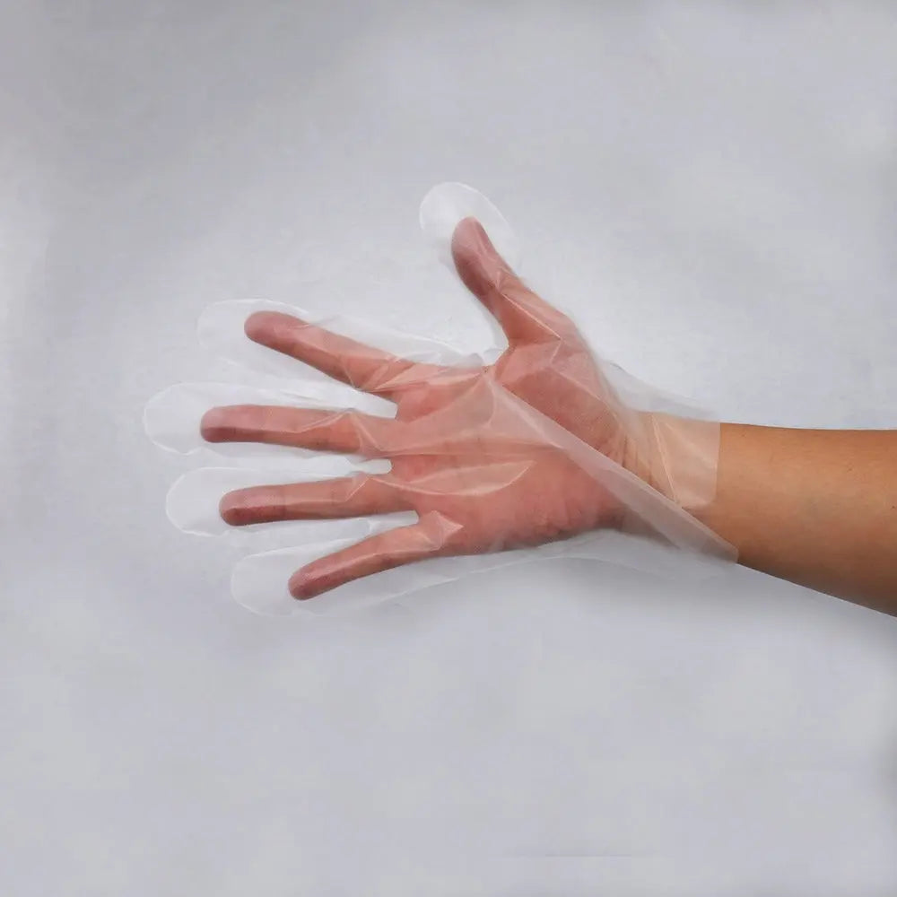 Premium Clear TPE Glove Small, 100pcs*60bag - 6000/Case BNT