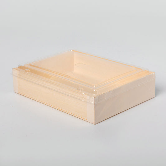 Premium Rectangular Wooden Box Set 8.58 X 5.59 X 1.57 - 500/Case