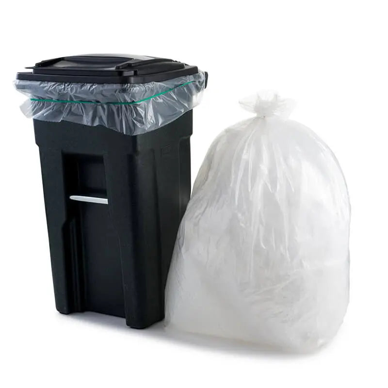 Clear Plastic Garbage Bag 23" X 46" #46 - 30/Case APC