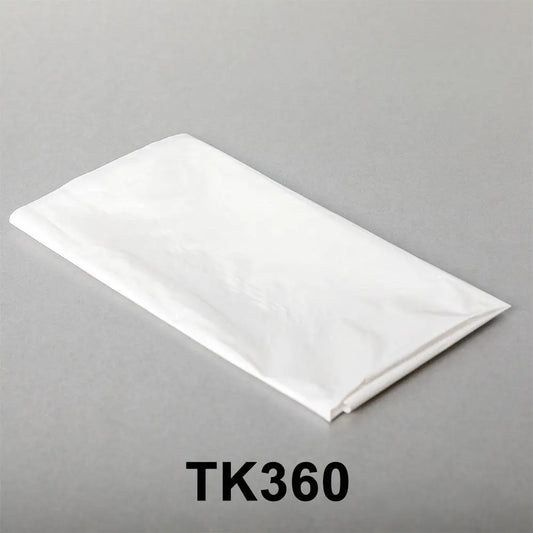 White Plastic Garbage Bag 30 Gallon 15" X 9" X 30" - 95/Case APC