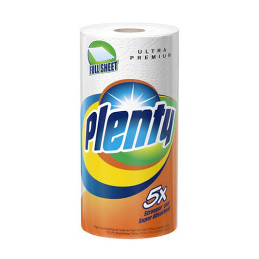 Plenty Towels 2-Ply White 52 Sheet 11" X 10.4" - 15/Case