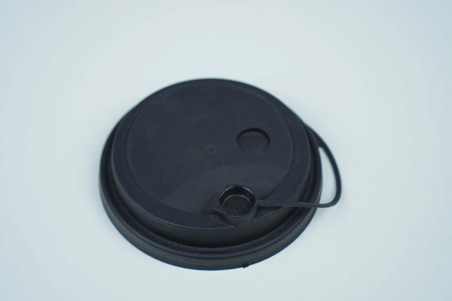 90 PP Black Injection Lid/Attached Stopper-1,000pieces/case