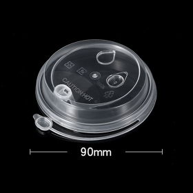 90 PP Clear Injection Lid/Attached Stopper-1,000pieces/case