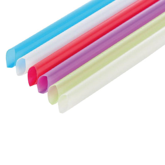 Individually Wrapped Color Large Straw - 2000 Pcs/Case
