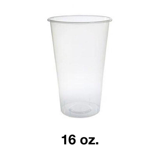 90 PP Clear Cold Cup (hard) 16 oz. - 500/Case