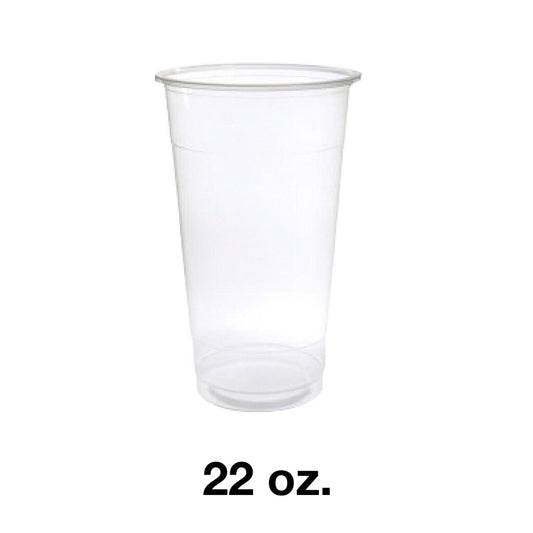 95 PP Clear Cold Cup (Soft) 22 oz. - 1000 Pcs/Case