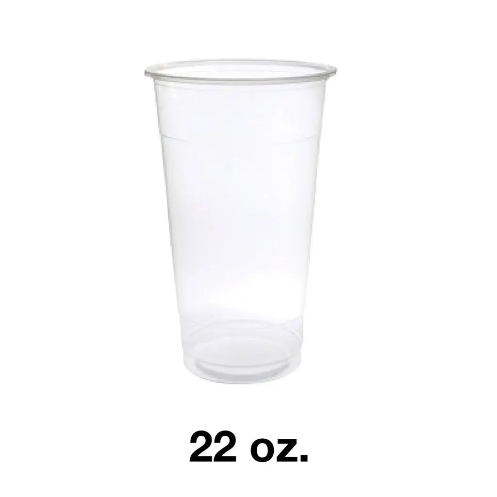 95 PP Clear Cold Cup Soft 22 oz 1000 Pcs Case - disposable cup restaurant